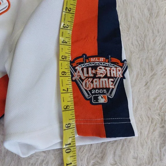 Vintage 2005 Stitches All Start Game Detroit Tigers Baseball Jersey Size XL - Picture 6 of 10